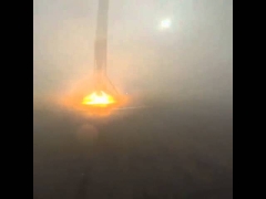Falcon 9 Bruchlandung (Jason 3 Mission)