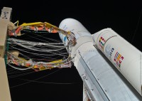 die Ariane-5ECA VA229 in der Startzone