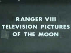 Ranger VIII TV-Bilder des Mondes