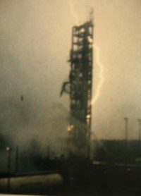 Gewitter über LC-36B während der AC-67 Startkampagne