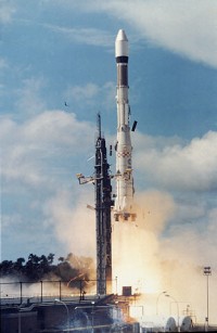 Start der ersten Ariane 1 am 24.12.1979