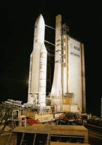 die Ariane-5G mit ENVISAT