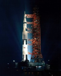 AS-509 mit Apollo 14 vor dem Start