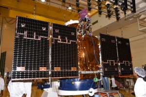 Cartosat 2E - Test der Solarzellen