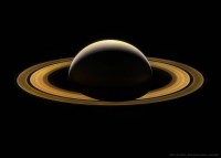 Mosaik aus Cassini Saturnaufnahmen vom 13.09.2017