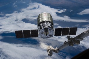 Ankunft von Cygnus Orb-2 an der ISS