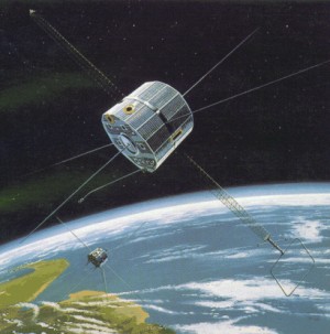 die beiden Dynamics Explorer Satelliten