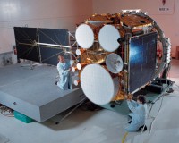 DSCS III Satellit beim Hersteller Lockheed Martin