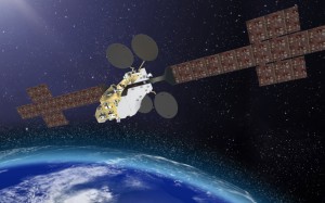 Computergrafik von Eutelsat Konnect VHTS