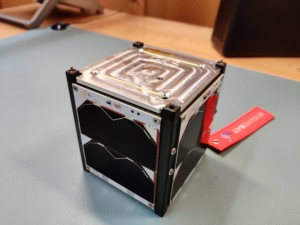 der fertiggestellte GASPACS CubeSat