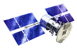 Satellit des Systems Potok