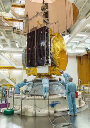 GSat 18 in Kourou