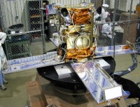 der HETE-2 Satellit bei Tests