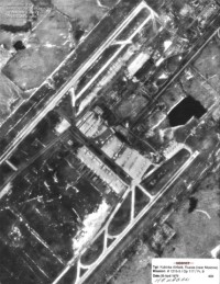Aufnahme des Militärflugplatzes Kubinka durch die Mapping Camera von HEXAGON SV-15