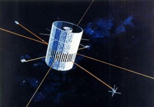 künstlerische Darstellung von IMP 8