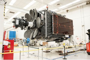 Inmarsat 5 F1 bei Boeing in El Segundo