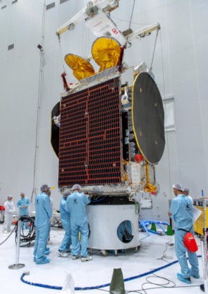 Inmarsat GX5 in Kourou