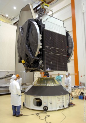 Intelsat 11 Startvorbereitung