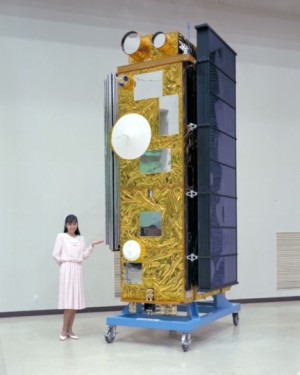 Modell des JERS Radarsatelliten