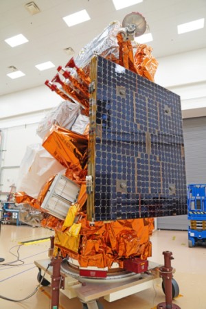 der JPSS 2 Satellit im Northrop Grumman Werk Gilbert