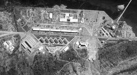 Indiens Atomkomplex in Trombay in einer Aufnahme von KH-7 Mission 4025