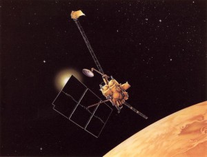 Wunschvorstellung: Mars Observer im Mars-Orbit