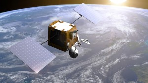 Rendering eines OneWeb Satelliten