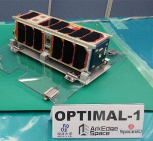 der OPTIMAL 1 CubeSat