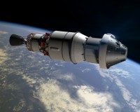 Computergrafik von „Orion“ EFT-1