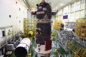 Progress MS-12 Startvorbereitung in Baikonur