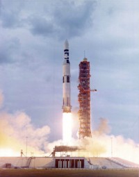 Start der letzten Saturn-V mit Skylab