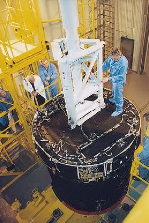 einer der SIMSAT Satelliten