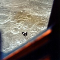 Mondlander „Snoopy“ näherte sich bis auf wenige Kilometer der Mondoberfläche