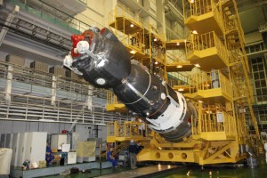 Sojus TMA-15M in Baikonur