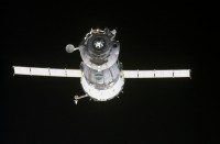 Sojus TMA-4 im Anflug auf die ISS