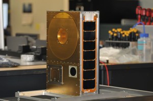 der SORTIE CubeSat im Labor