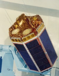 der SROSS-C Satellit (oder SROSS-C2)