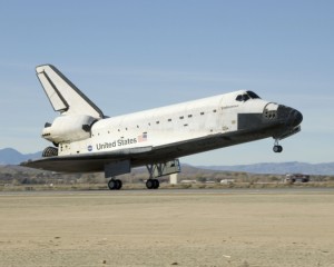 Landung der „Endeavour“ zum Abschluß der STS-126 Mission