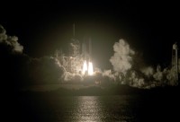 Start der STS-36R Geheim-Mission