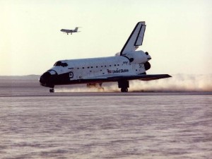 Landung der „Atlantis“ nach der STS-37 Mission