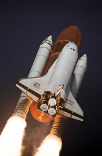 Start von STS-45