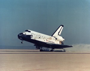 Landung der „Challenger“ nach der STS 51-B Mission