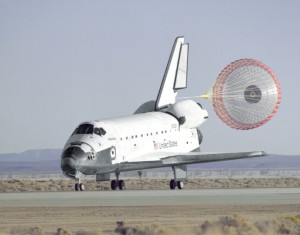 die gelandete „Atlantis“ nach der STS-66 Mission