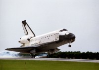 Rückkehr der „Columbia“ von der STS-78 Mission