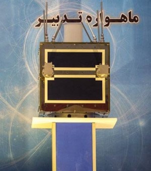 Modell des „Tadbir“ Satelliten