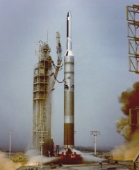 Start einer Tiatn-24B Agena-D am 13.03.1977 mit einem GAMBIT Satelliten an Bord