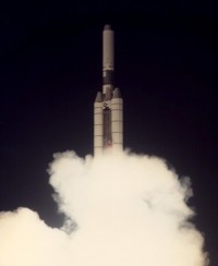 Start der ersten Titan-34D Transtage mit einem VORTEX Satelliten