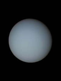 Uranus Echtfarbenaufnahme